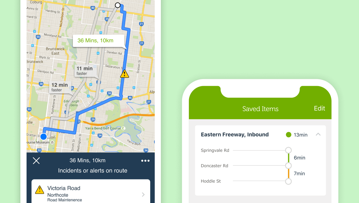 VicRoads (original VicTraffic app) - VicTraffic iPhone, Android & Web App