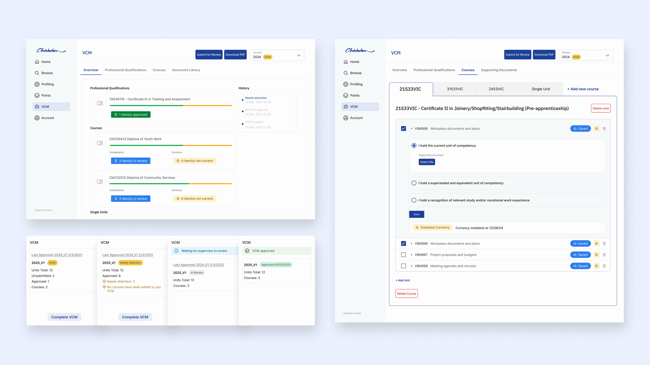 chis app highlight_VCM