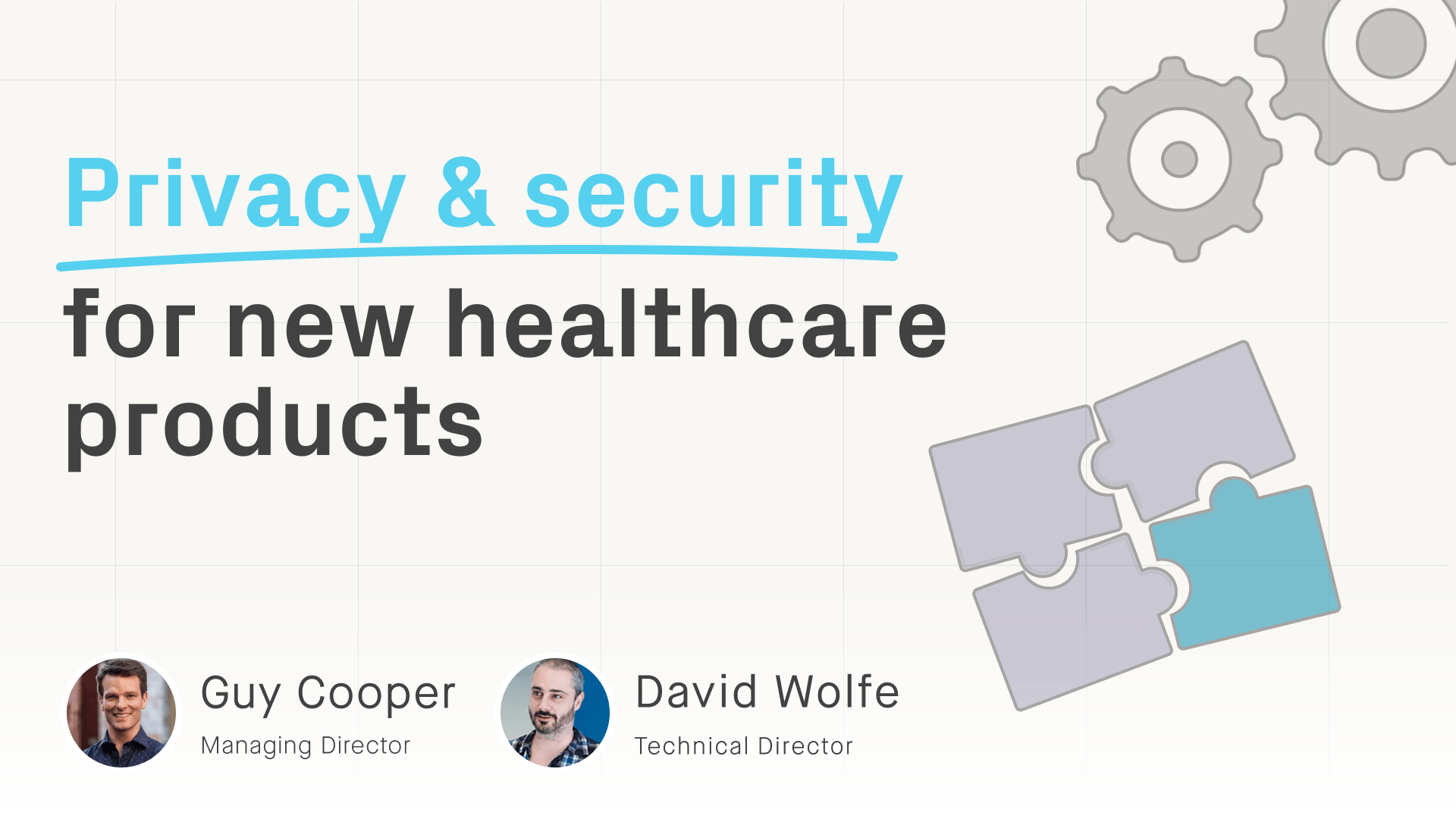 Security and privacy considerations for building a healthcare app