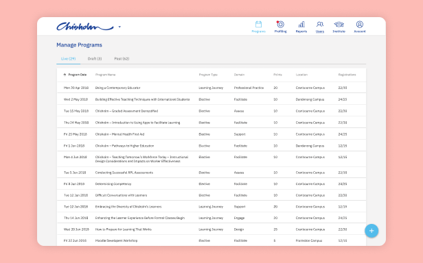 Educator Passport App by Wave Digital