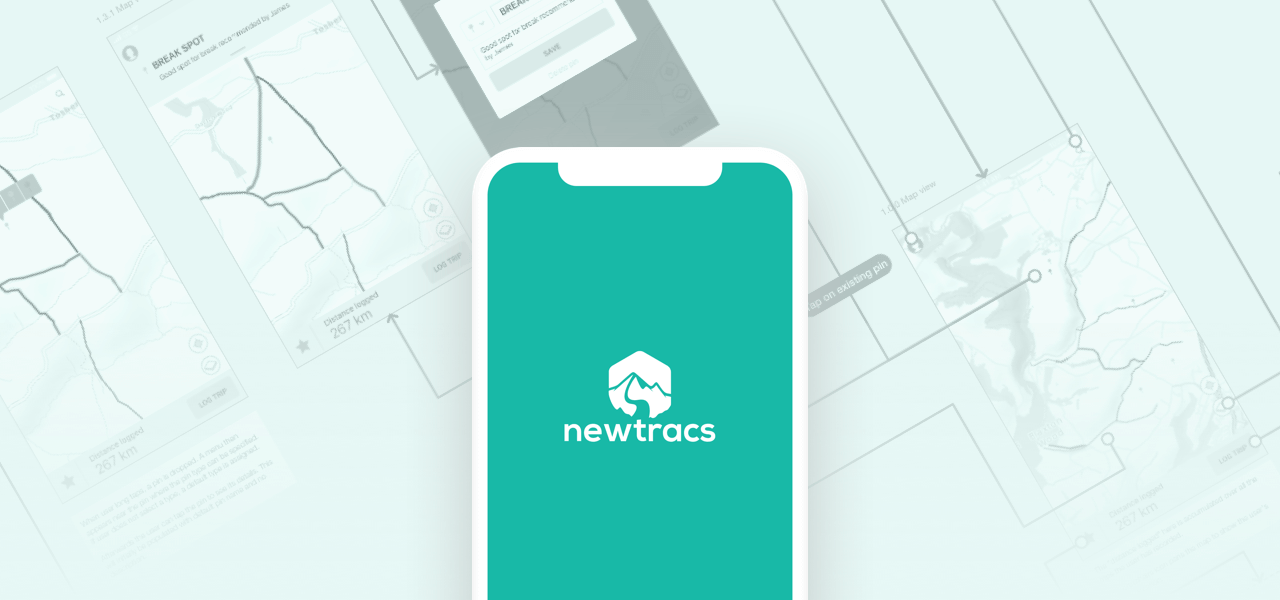 Newtracs 4wd Track Conditions Mobile app designed by Wave Digital