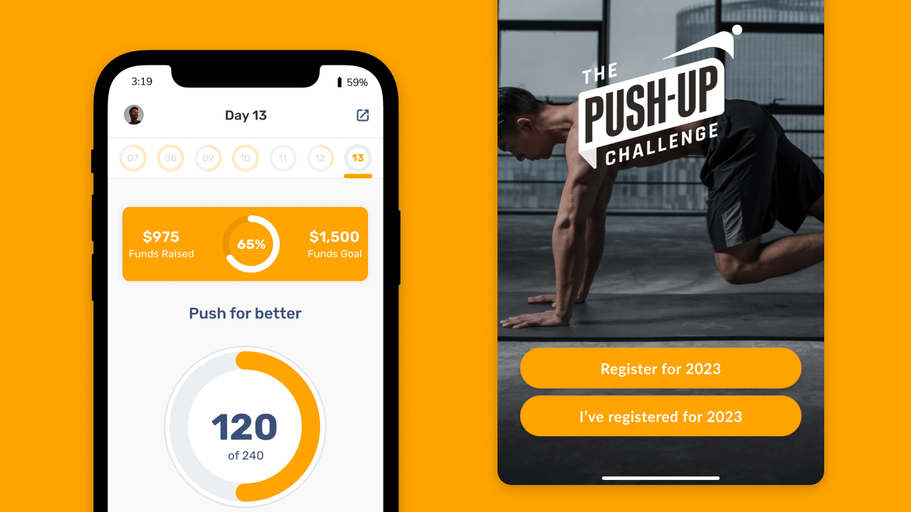 The Push-Up Challenge - The Push-Up Challenge iPhone & Android App